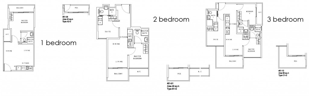 Liv On Wilkie Floor Plan Singapore New Launch 6100 0601